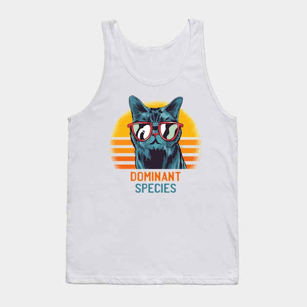 funny cat – Dominant species (light) Tank Top by LiveForever